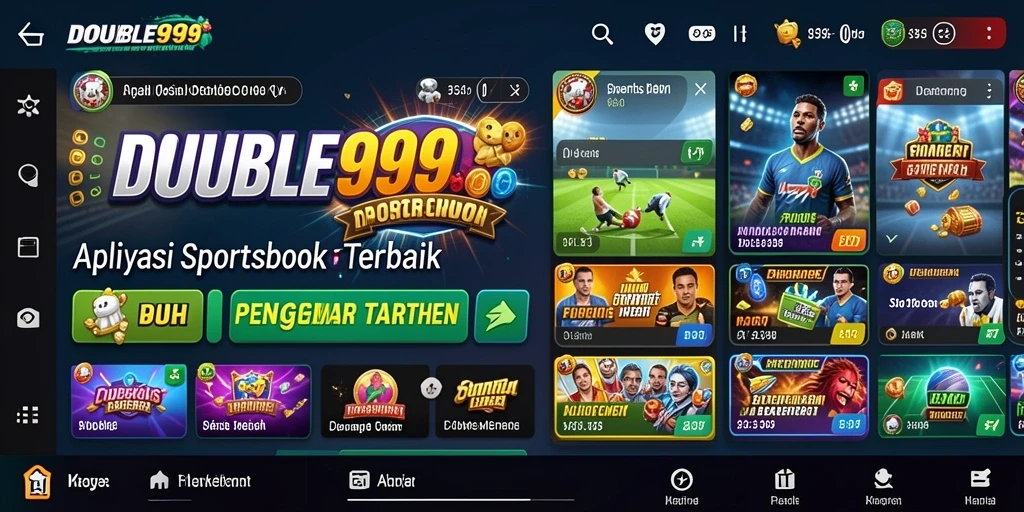 Tangkapan layar permainan menunjukkan antarmuka taruhan yang dinamis dan informatif.