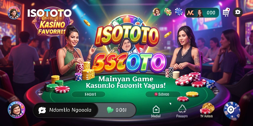 Screenshot gameplay ISOTOTO menampilkan aksi menarik di dunia Kasino.