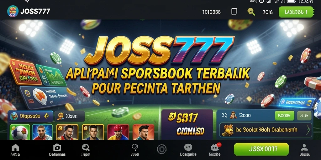 Tampilan menarik dari gameplay di JOSS777 Sportsbook.