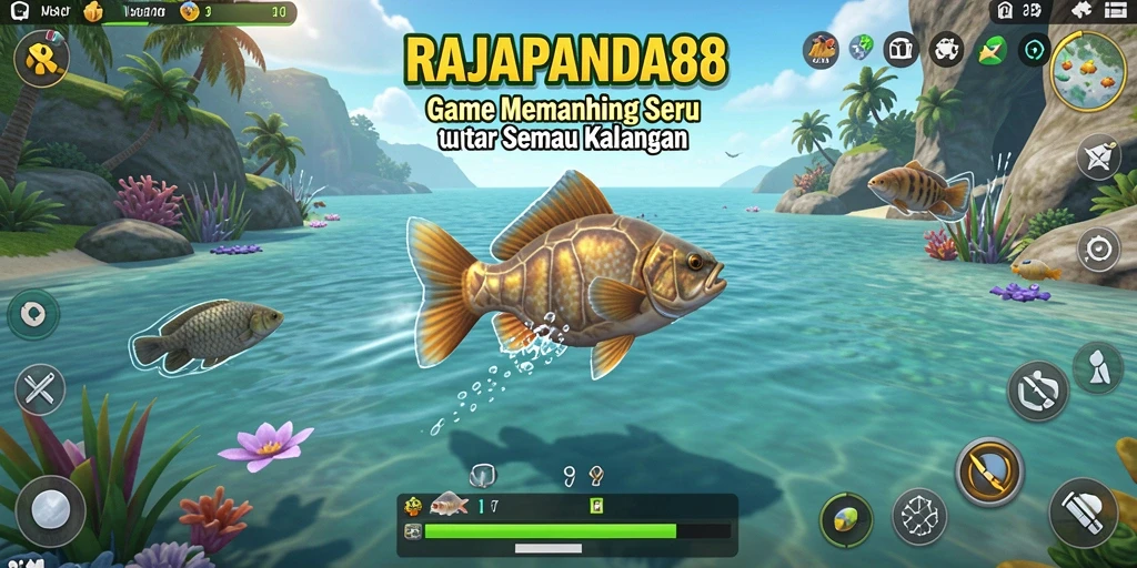 Tangkapan ikan besar dalam gameplay RAJAPANDA88 yang mengasyikkan.