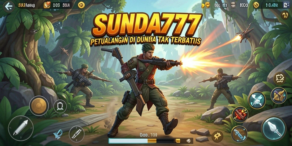 Tampilan gameplay seru dari SUNDA777 yang menampilkan aksi mendebarkan.